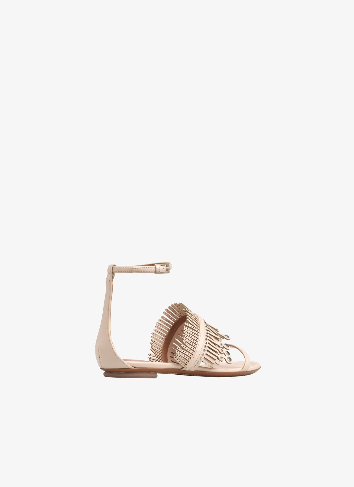 Flat Sandal ALAÏA GRAY FLAT SANDAL
